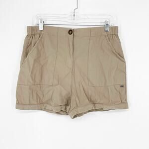 Reef High Rise Brown Shorts Size Large